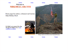 Tablet Screenshot of mikebellah.com